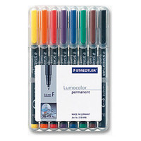 ESTUCHE 8 MARCADORES LUMOCOLOR PERMANENTE PUNTA FINA 0,6MM. SURTIDOS STAEDTLER 318 WP8 (Espera 4 dias) en Huesoi ESTUCHE 8 MARCADORES LUMOCOLOR PERMANENTE PUNTA FINA 0,6MM. SURTIDOS STAEDTLER 318 WP8 (Espera 4 dias) en Huesoi